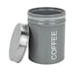 image 4 of Harbour Housewares Round Metal Kitchen Sugar Canister - Grey