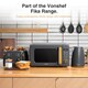 image 2 of Fika Grey Microwave Kettle Toaster Set, Fika Range, Grey