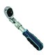image 3 of 1/4" Drive Extendable + Flexible Ratchet Socket Driver 72 Teeth Quick Release
