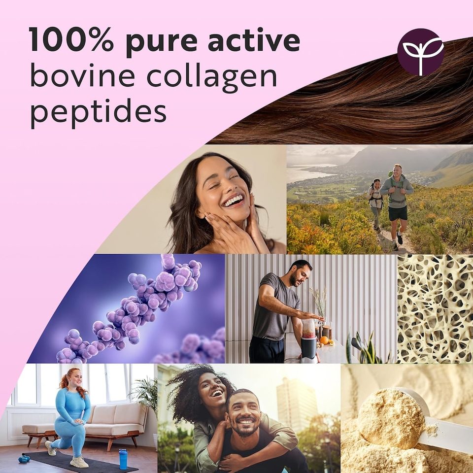 image 1 of Premium Pure Collagen Hydrolysate Powder  500g - Premium Gold Standard Bovine with 8 Essential Amino Acids - 50 Unflavoured Servings