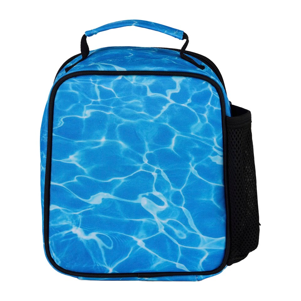 image 1 of Kids Lunch Bag Blue Pool Print - Thermal Insulated School Lunch Box | Multi | Multi | One Size | 1