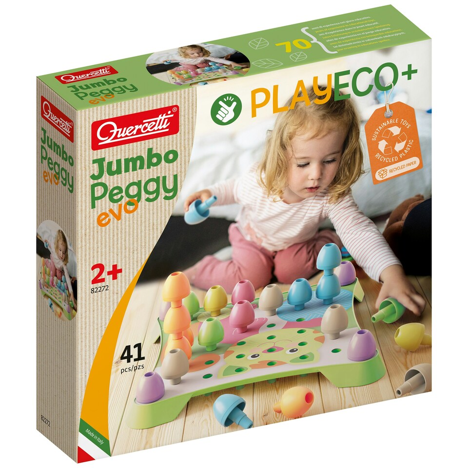 image 1 of Quercetti Play EcoPlus Jumbo Peggy EVO