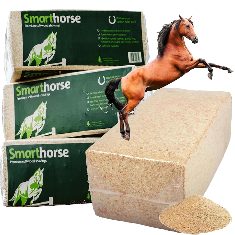 image 1 of 1 x 20kg Kiln Dried Softwood Horse Shavings Premium Soft Chip Bedding