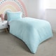 image 5 of OHS Kids Bright Rainbow Reversible Duvet Cover and Pillowcase Set, Single - Multi