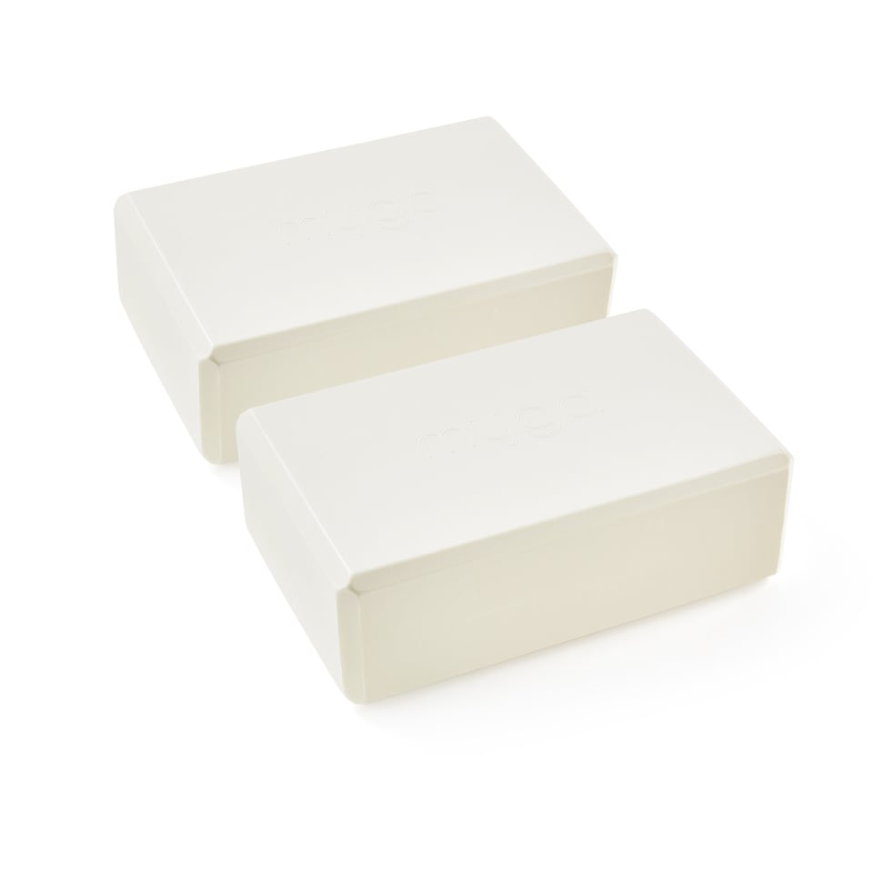 image 1 of Pair of Yoga Blocks - Cream