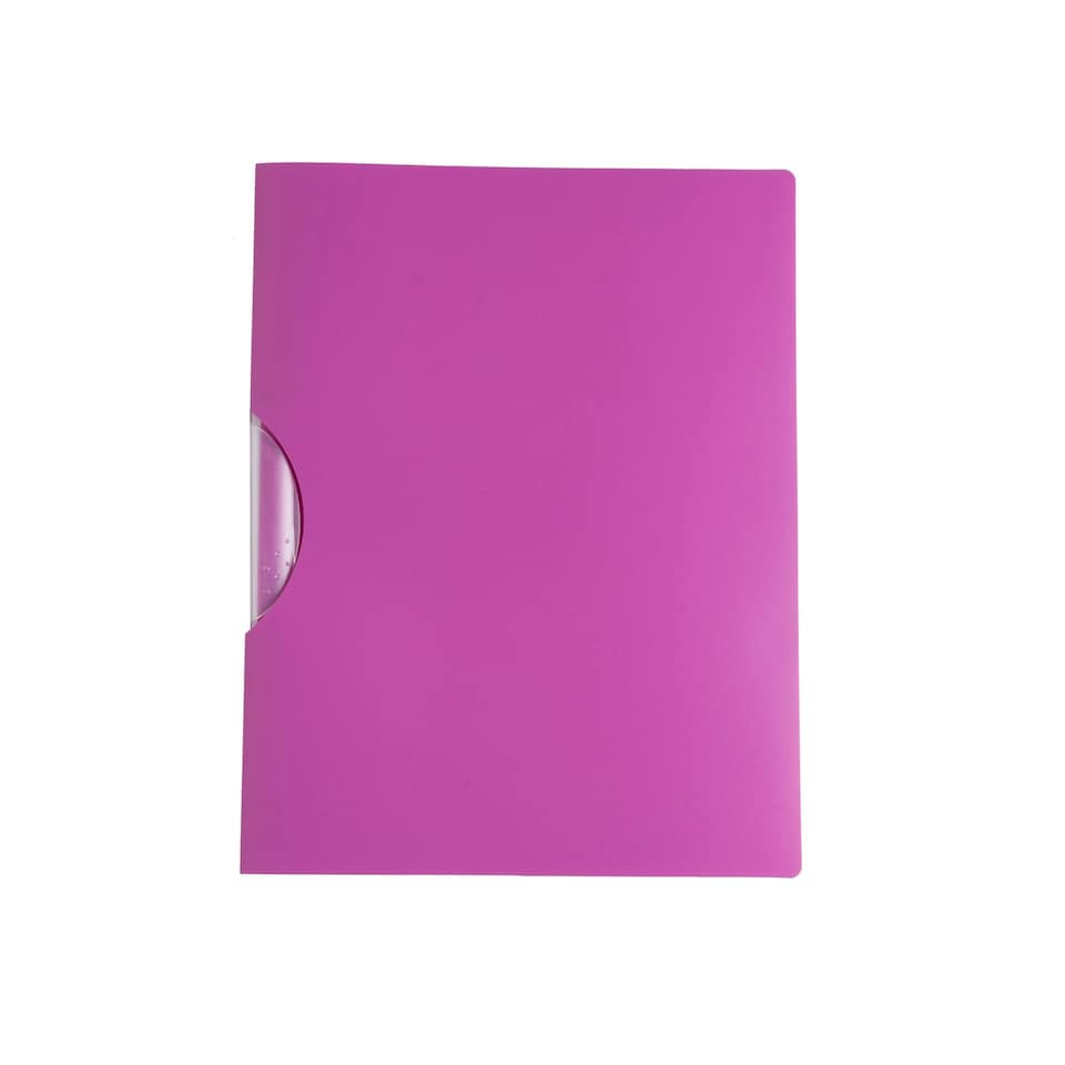 image 1 of A4 Pink Swing Clip Folder Document File