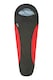 image 3 of Mountain Warehouse Extreme Down Sleeping Bag Hooded Two Way Zipped Camp Bed | Red