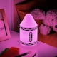 image 5 of Crayola Silicone Rechargeable Night Light, Multicolour Crayon Lamp for Kids, Bedside, Nursery & Classroom  Paladone