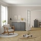 image 7 of Paris Sideboard with 3 doors and 3 drawers in Matt Grey Grey