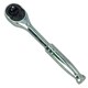 image 1 of 1/4in. Drive Ratchet With Straight Handle 90 Teeth Quick Release Reversible