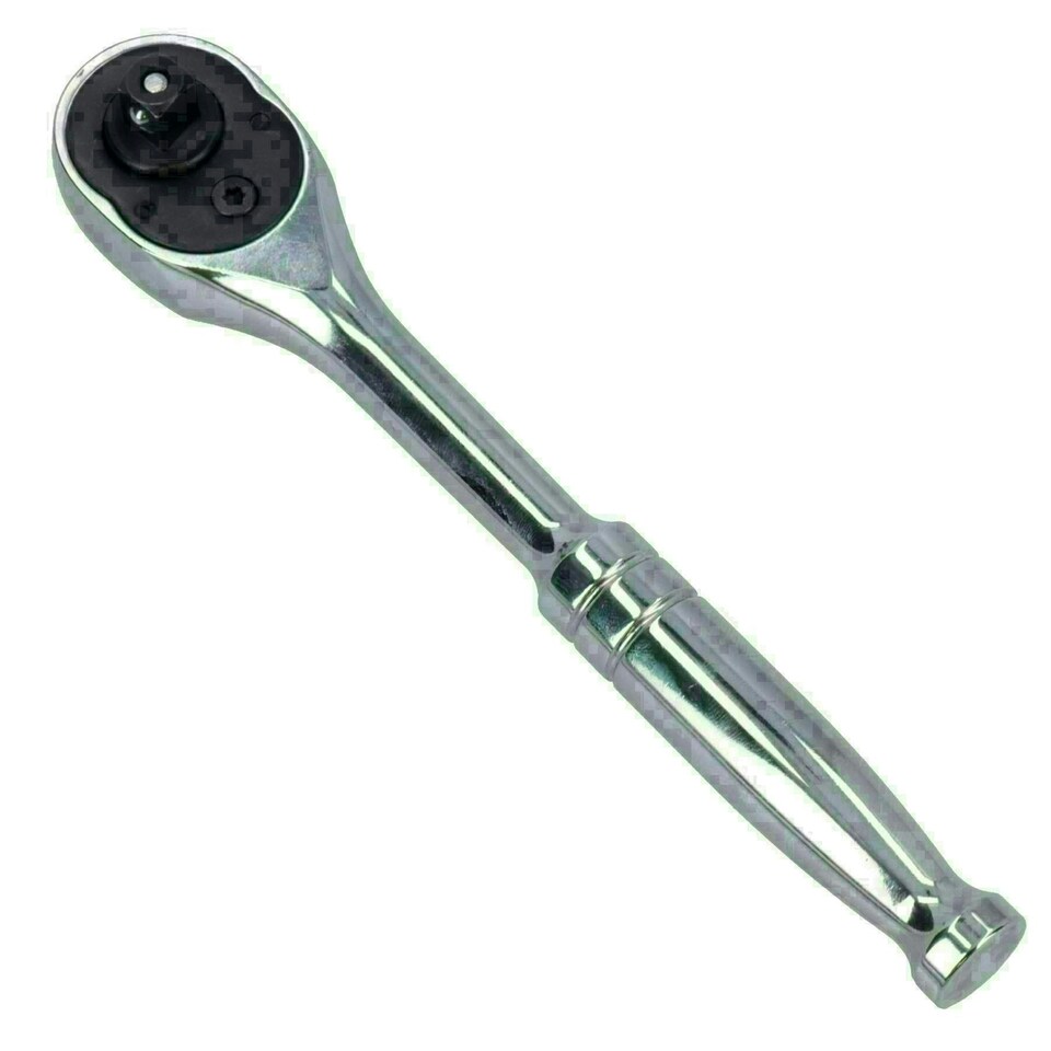 image 1 of 1/4in. Drive Ratchet With Straight Handle 90 Teeth Quick Release Reversible