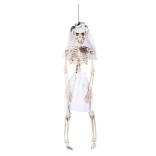 Skeleton Bride Halloween Hanging Decoration 40cm