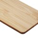 image 2 of MidOcean Angleboo Rectangular Bamboo Keyring - Wood - One Size