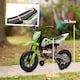 image 7 of AIYAPLAY 12V Kids Electric Motorcycle w/ Twist Grip Throttle, Music, Blue