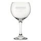 image 1 of Personalised Noginophobia Engraved Gin Balloon Cocktail Glass
