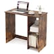 image 1 of COSTWAY 6-Tier Freestanding Bookcase Modern Bookshelf with Display Rack
