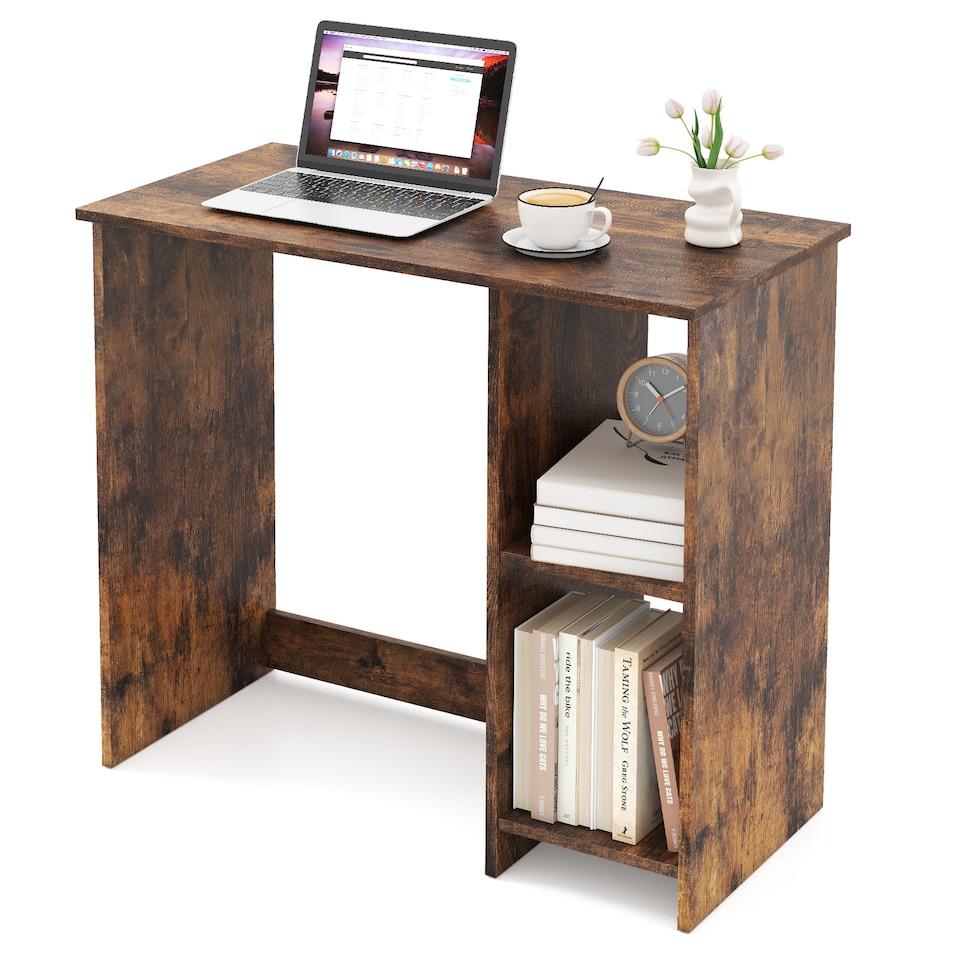 image 1 of COSTWAY 6-Tier Freestanding Bookcase Modern Bookshelf with Display Rack