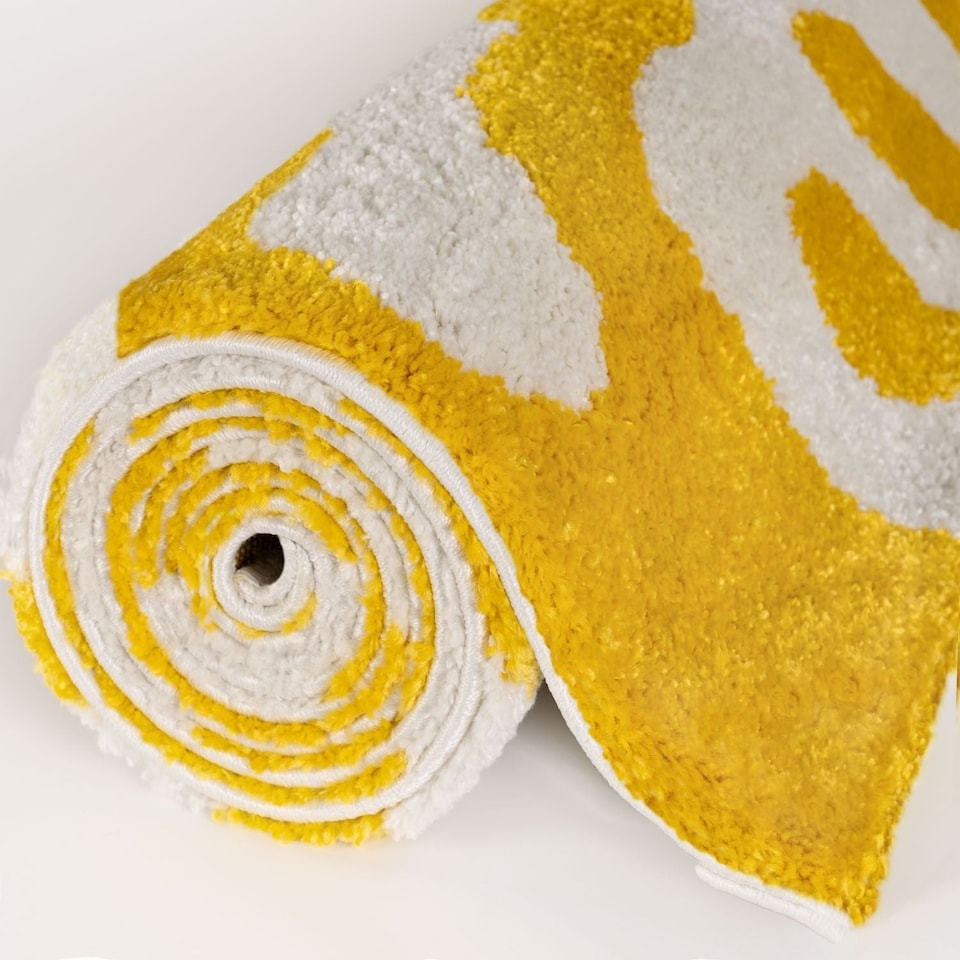 image 1 of The Rugs Joli Collection Abstract Pattern Soft and Dense Pile Living Room and Bedroom Floor Rug