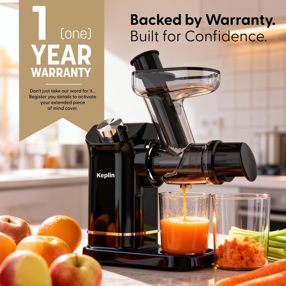 image 1 of Keplin Cold Press Slow Masticating Juicer 150W with 7 Stage Auger
