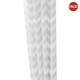 image 1 of Bedding & Beyond Metro Chevron Pencil Pleat Curtains (Pack of 2) - Grey/White - 54in x 66in Grey