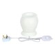 image 3 of Something Different Ceramic Buddha Electric Oil Burner (UK Plug) - White - One Size