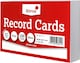 image 3 of Pack of 100 Plain White Record Cards 5x3" (127 x 76mm)