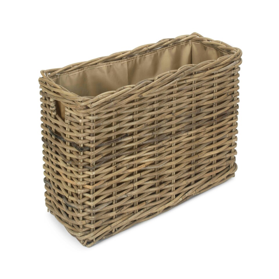 image 1 of Small Under Bench Basket with Cordura Lining