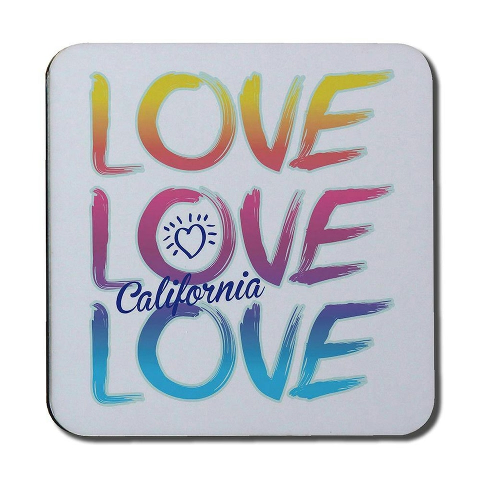 image 1 of Love California (Coaster)