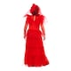image 2 of Beetlejuice Womens/Ladies Lydia Deetz Wedding Costume Dress - Red - L L