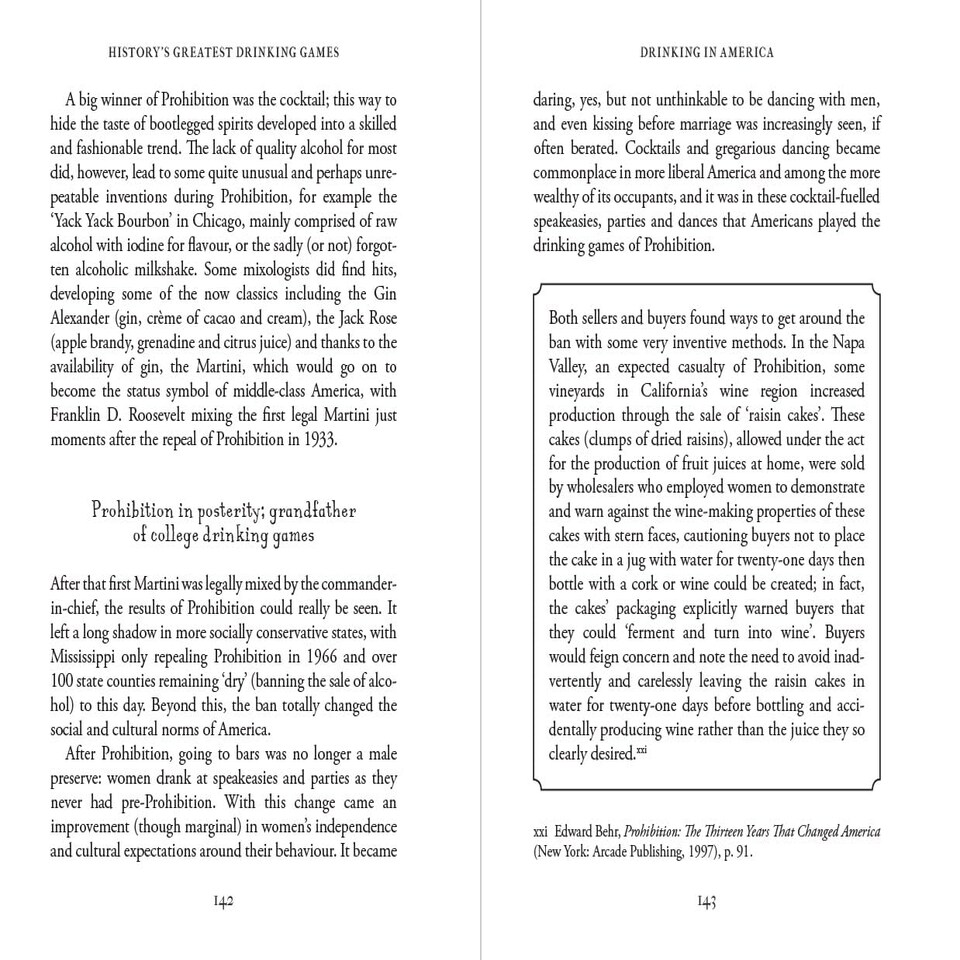 image 1 of History's Greatest Drinking Games Book