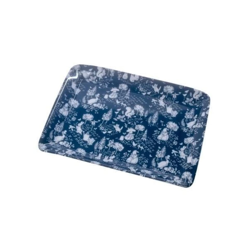 image 1 of Peter Rabbit Classic Pattern Dark Blue Scatter Tray