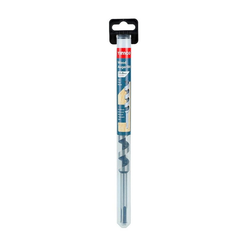 image 1 of Timco - Wood Auger Bit - SDS Shank (Size 16 x 235 - 1 Each)