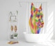 image 1 of Amazing Illustration Dog Pop Art (Bathroom Set)
