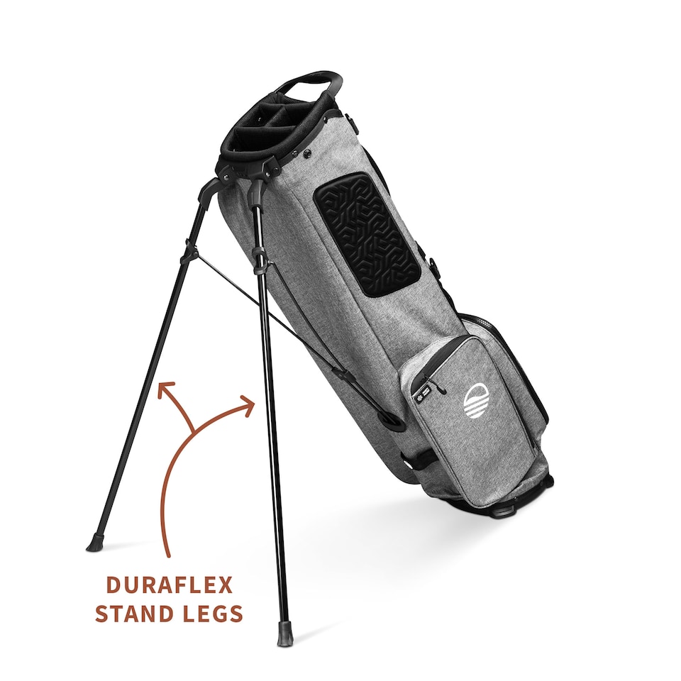 image 1 of El Camino Golf Bag - Heather Grey