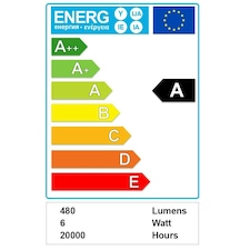 ValueLights 10 Pack Dimmable GU10 White Plastic Spotlight LED 5W Cool White 6500K 480lm Light Bulb