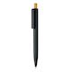 image 1 of MidOcean Penu Bamboo Details Ballpoint Pen - Black - 1.1cm x 13.4cm x 1.5cm