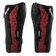 image 1 of Precision Unisex Adult Origin.0 Strap Shin Guards - Black/Red - M