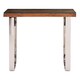image 2 of Interiors by Premier Natural U Shaped Base Console Table Brown