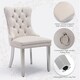 image 5 of Winchester Set of 6 Velvet Dining Chairs with Metal Legs