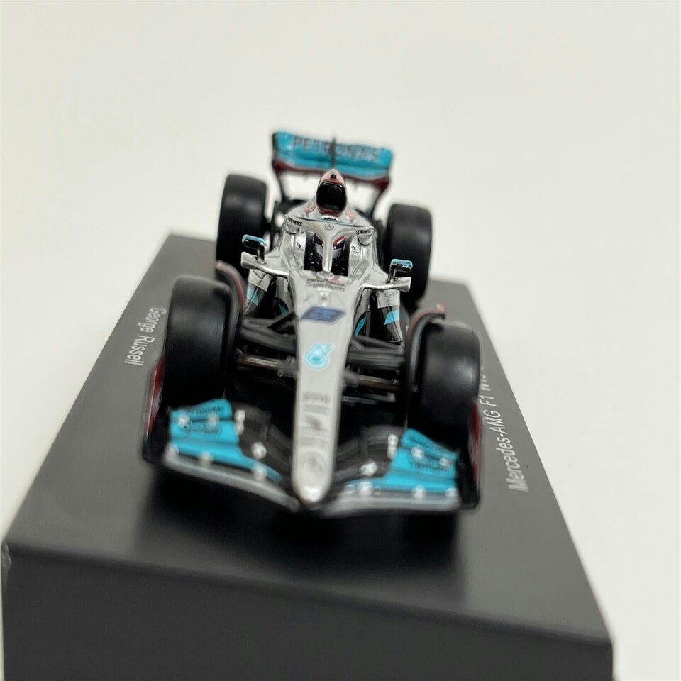 image 1 of Mercedes AMG F1 W13 E Performance George Russell 1:64 Scale Spark Y257