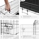 image 5 of Dog Crate Luna - foldable, robust steel mesh, double locked doors - 48x78x52.5cm