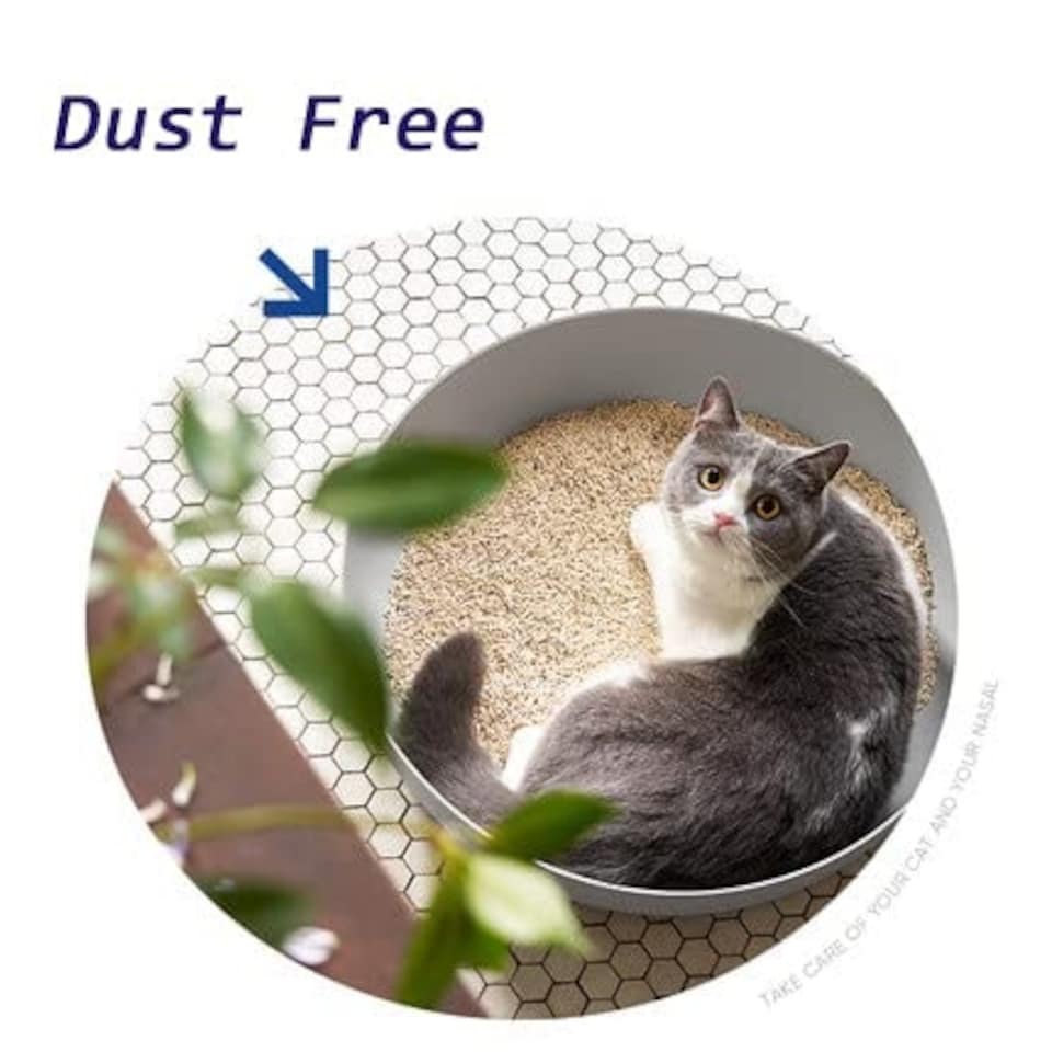 image 1 of Large 30L Natural Cat and Kitten Litter Wood Pellets Ultra Absorbent Biodegradable | Effective Odour Control | Antibacterial Premium Hygiene