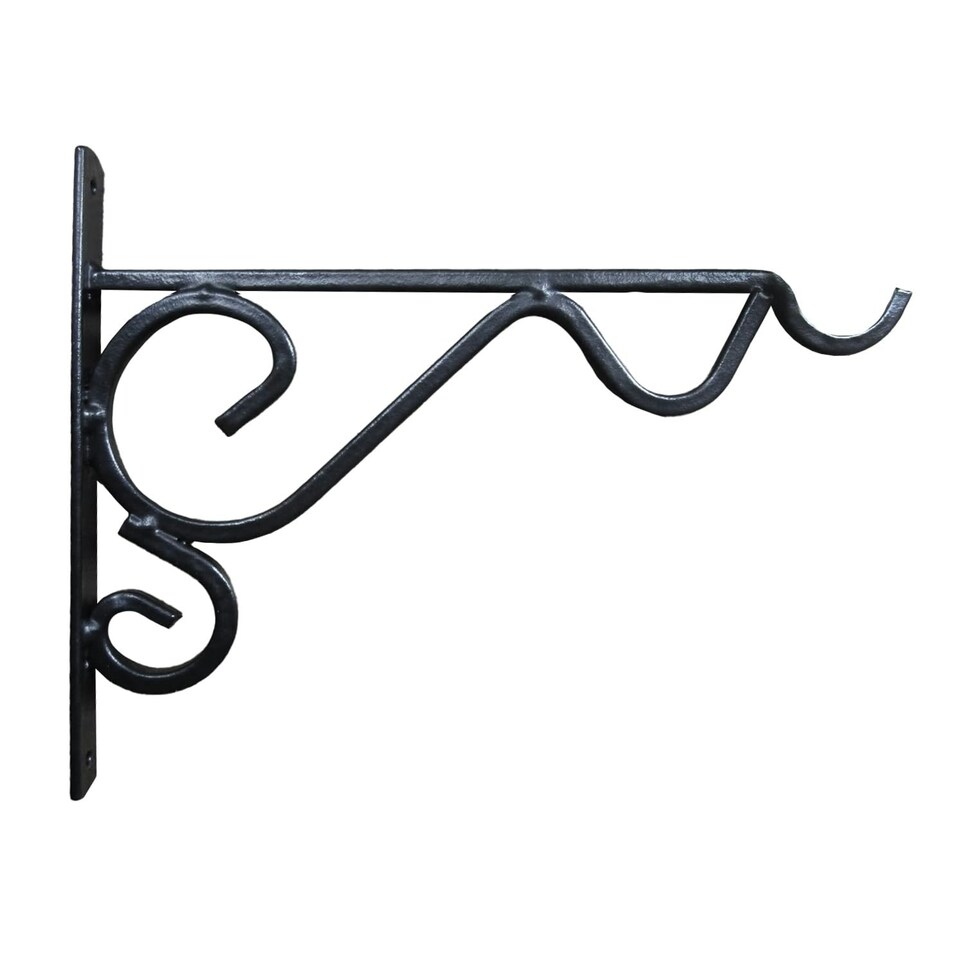 image 1 of Marco Paul Black Steel Wall Mounted Hook 16"