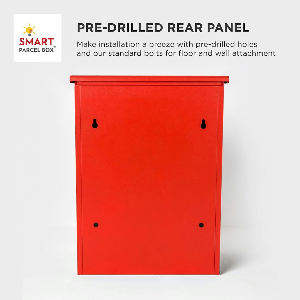 image 1 of SMART PARCEL BOX® Medium Front Access | Red | 1