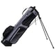 image 1 of Longridge Golf Club Stand Bag - Black/Silver - One Size
