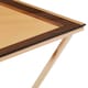 image 3 of Interiors by Premier Sleek Square Rose Gold End Table, Versatile Statement Side Table, Contemporary Livingroom Side Table