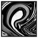 image 2 of Black marbled paint (Picutre Frame) White | S