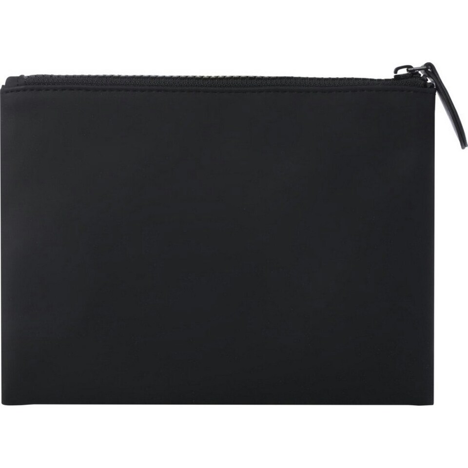 image 1 of Turner Zipped Plain Pouch - Black - One Size