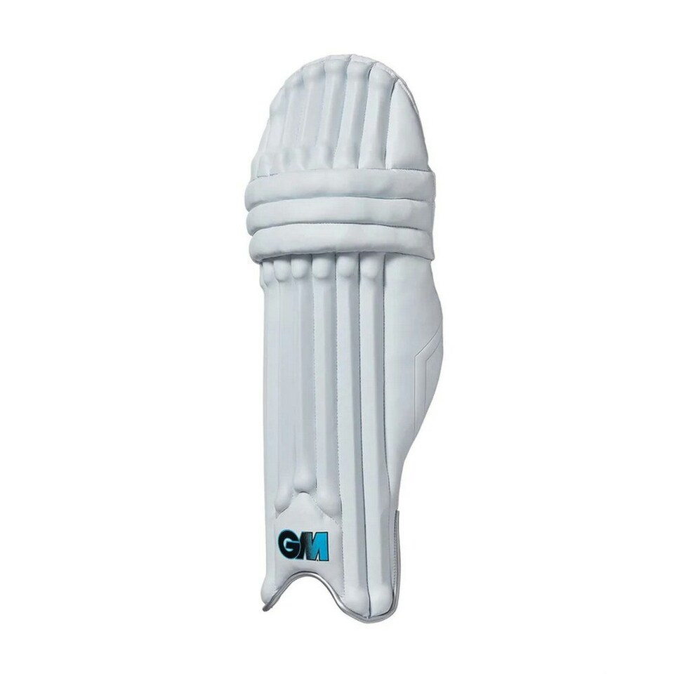 Gunn And Moore Childrens/Kids Diamond 2023 Left Hand Cricket Batting Pads - White - 34cm - 36cm