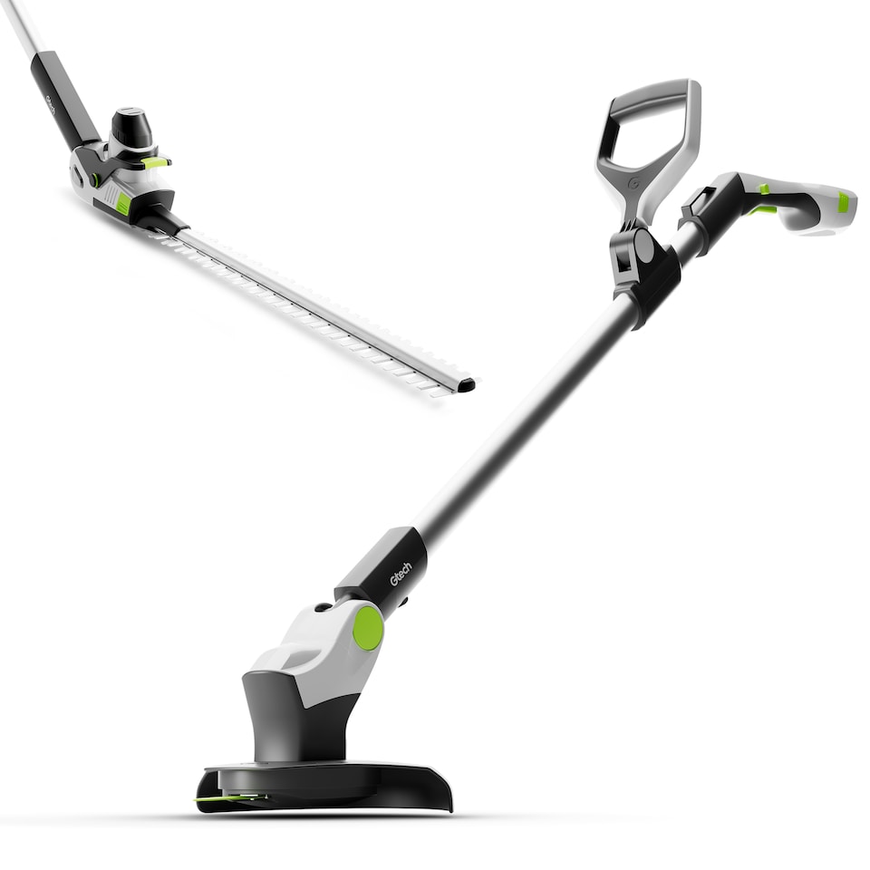 image 1 of Gtech HT50 Pole Hedge Trimmer and GT50 Grass Edge Trimmer Bundle